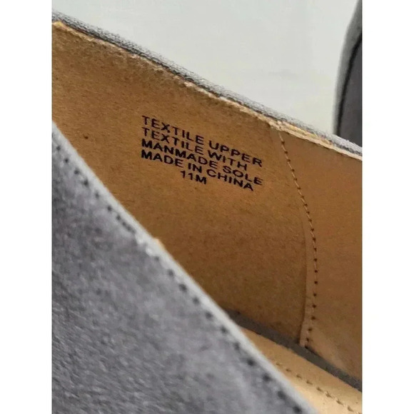 LOFT Ann Taylor Gray Loafers 11M - Picture 7 of 7